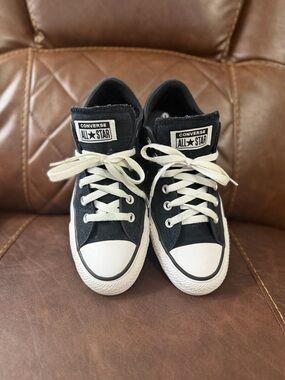 Converse Chuck Taylor All Star Low Black White Canvas Sneakers